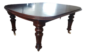Large Extendable Dining Table, 1880s