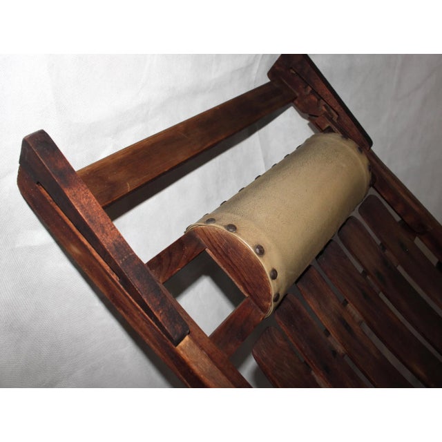 Thonet Siesta Deck Chair by Hans U. Wassili Luckhardt for Thonet, 1938 For Sale - Image 4 of 8