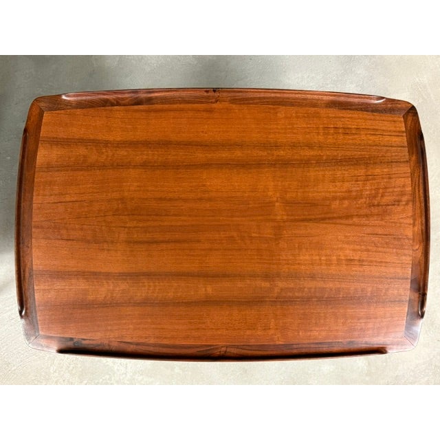 1950s Poul Jensen for Selig Teak End Tables - A Pair For Sale - Image 9 of 10