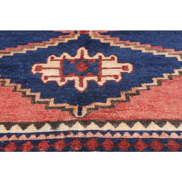 Mid 20th Century Vintage Persian Lori Rug - 04'10 X 07'03 For Sale - Image 5 of 9