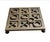 Sarreid Ltd. Brass Tic Tac Toe Footed Board Game Set For Sale - Image 10 of 10
