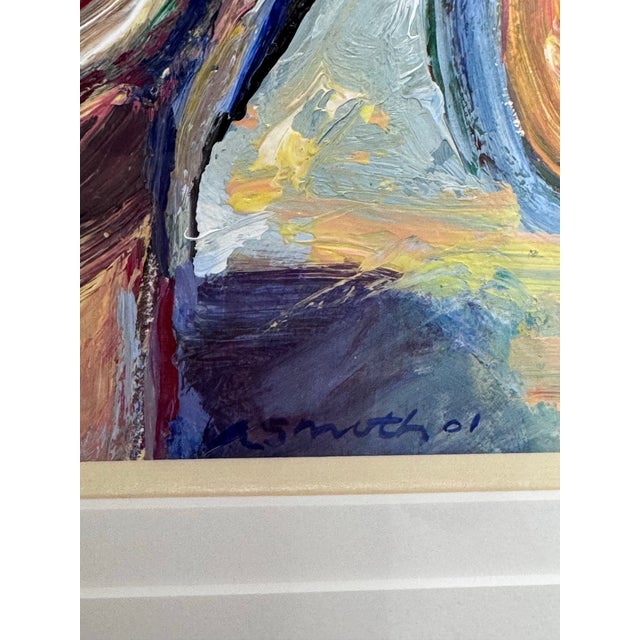 Circa 2011 Albert E. Smith Abstract of Banana For Sale - Image 10 of 12