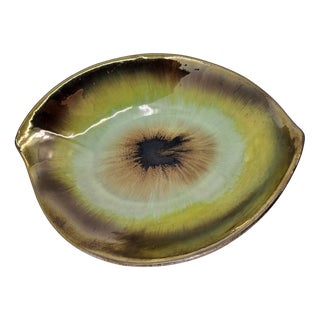 West German Pottery Ceramic Trinket Tray, 1960 For Sale