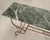 French Belle Époque Steel Marble Bronze Pâtisserie Table Console For Sale - Image 12 of 18