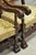 French Antique French Louis XIV Style Needlepoint Tapestry Carved Walnut Arm Chair Pair For Sale - Image 3 of 18
