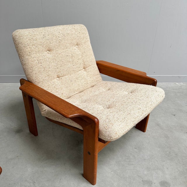 Vintage Teak Lounge Chairs from EMC Møbler, Denmark, 1970s, Set of 2 For Sale - Image 11 of 13