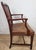 19th Century Victorian English Armchair in Carved Leather and Mahogany, 1890 For Sale - Image 14 of 18