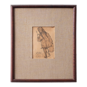William Cumming Figure Sketch, 1961