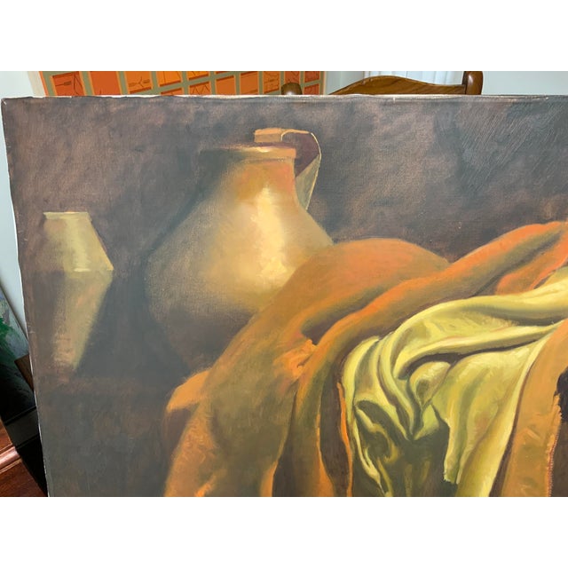 Mid 20th Century Still Life by Deane G. Keller 1940-2005, Oil on Canvas For Sale - Image 4 of 11