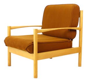 Lounge Chair in Oak, Former Czechoslovakia, 1960s