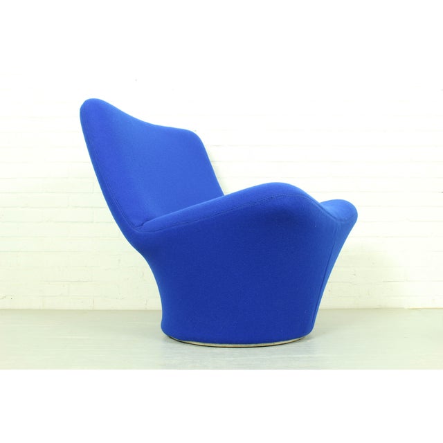 Textile F596 Lounge Chair by Pierre Paulin for Artifort, 1967 For Sale - Image 7 of 14