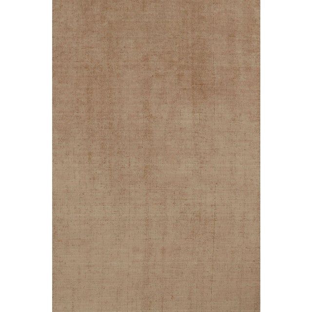 Rug & Kilim’s Oversized Contemporary Textural Rug in Beige-Brown Tones - 11x19 For Sale In New York - Image 6 of 8