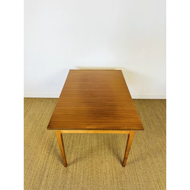 Vintage Scandinavian Teak Dining Table with Extensions, 1960 For Sale - Image 4 of 13
