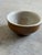 Mid-Century Modern French Brown Ceramic Small Bowl 1960s Mid-Century Modern For Sale - Image 3 of 10