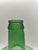 Green Demijohn Balloon Bottle from Viresa Glassworks, Spain, 1970s, in Very Good conditions. Designed 1970 to 1979 This...