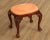 Baker Furniture Chippendale Style Carved Mahogany Stool For Sale - Image 11 of 12