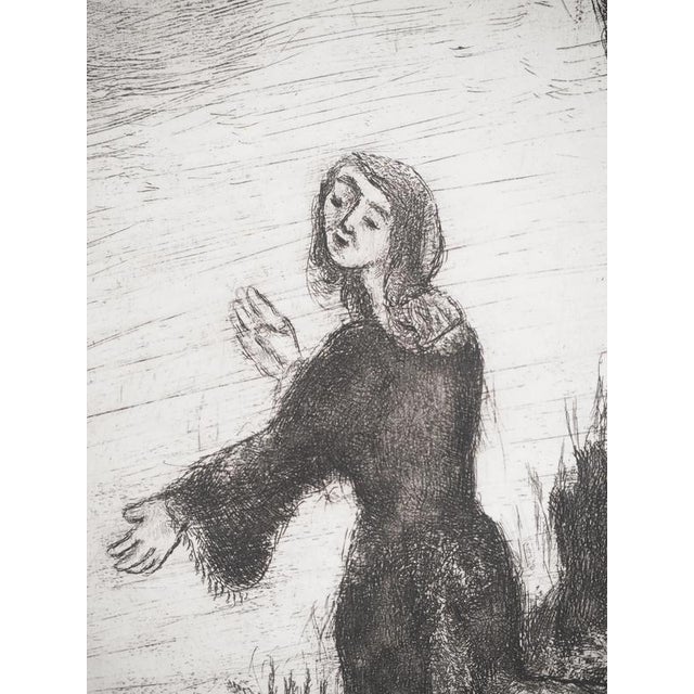Marc Chagall, Moses Saved from the Waters, Original Engraving For Sale - Image 4 of 6