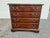 Pair of Vintage Henkel Harris Chippendale Style Black Cherry 4 Drawer Nightstands or Chests. For Sale - Image 11 of 18