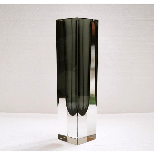 Large Murano Sommerso Glass Vase from Alessandro Mandruzzato, 1970s For Sale - Image 12 of 18