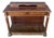 Empire Style Console with Burlwood Veneer and Bronze Details, 1940 For Sale