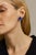 Bochic “Capri” Vintage Sapphire & Multi Tourmaline Earrings Set In 18K Gold & Silver For Sale - Image 9 of 9