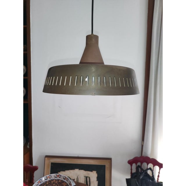 Chandelier by M. Ingrand for Fontana Arte, 1962 For Sale - Image 6 of 14