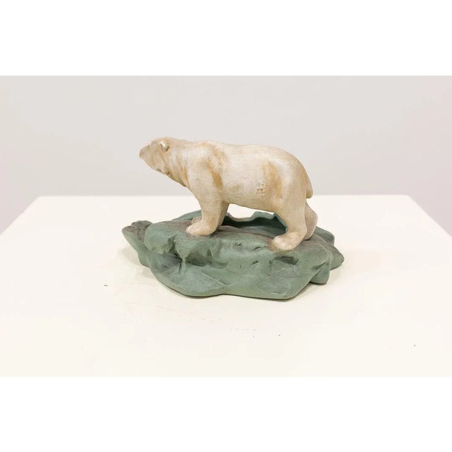 Art Deco Ashtray with Polar Bear, 1920s For Sale - Image 3 of 6