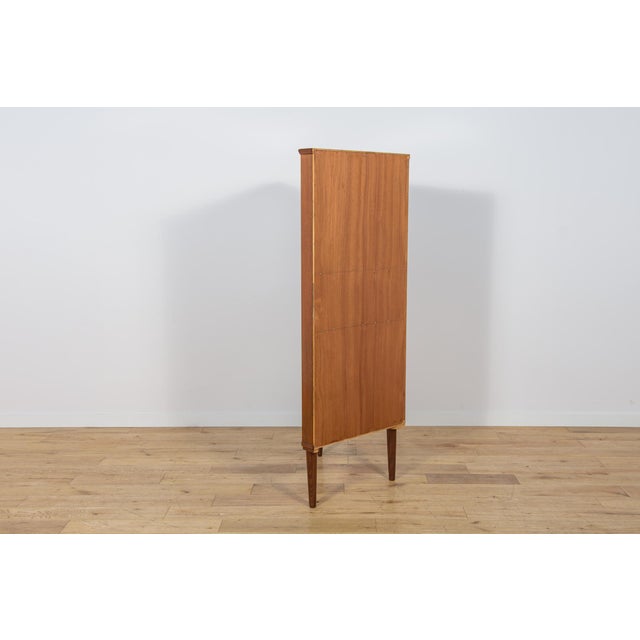 Mid-Century Modern Mid-Century Modern Teak Corner Cabinet, 1960s For Sale - Image 3 of 15