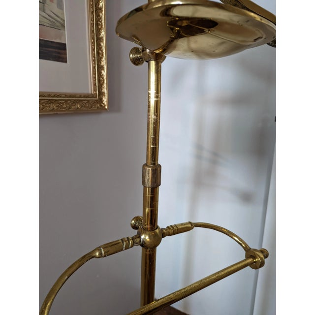 Handsome Brass Empire Valet For Sale - Image 4 of 7