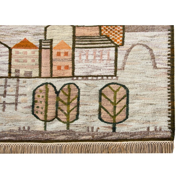 Mid-20th Century Polish Cepelia Rug For Sale - Image 11 of 14