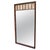 Brown 1950s Edward Wormley Modernist Wall Mirror For Sale - Image 8 of 18