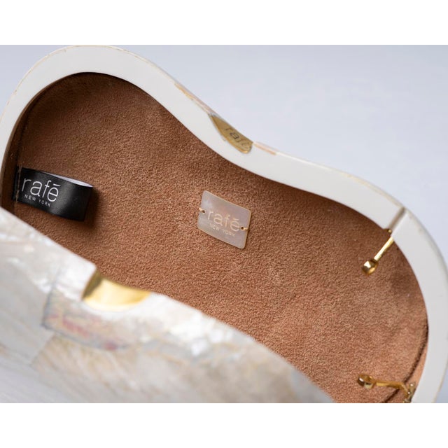 2020s Lucia Bean Minaudiere in White For Sale - Image 5 of 6