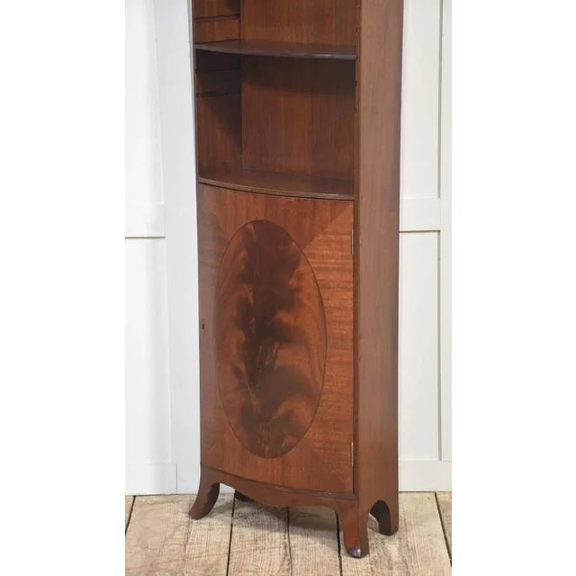 Mahogany Open Bookcase, 1890s For Sale - Image 10 of 11