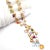 Marco Bicego Yellow Gold Paradise Gemstone Diamond Necklace For Sale - Image 4 of 9