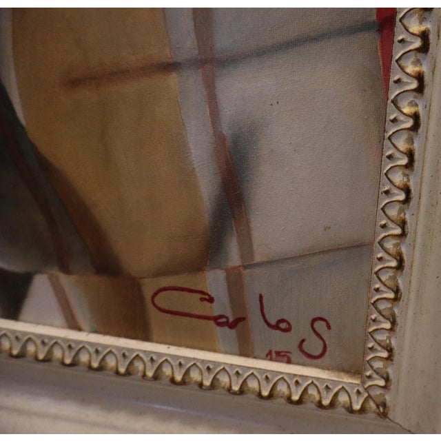 Gold Carlos Tachi Audisio, Surrealist Composition, 2015 For Sale - Image 8 of 11