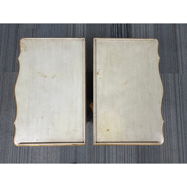 Wood John Widdicomb "Classic" French Provincial Nightstand ~ a Pair For Sale - Image 7 of 11