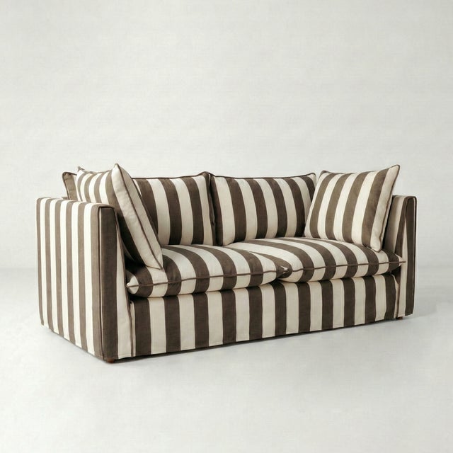 A joyous beautiful sofa made by hand in the USA using natural materials with a large dollop of comfort. 'Tradition with a...