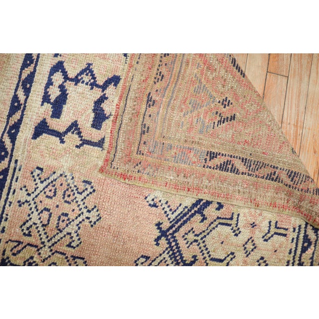 Zabihi Collection Antique Square Turkish Oushak Rug - 3'1" x 3'6" For Sale In New York - Image 6 of 7