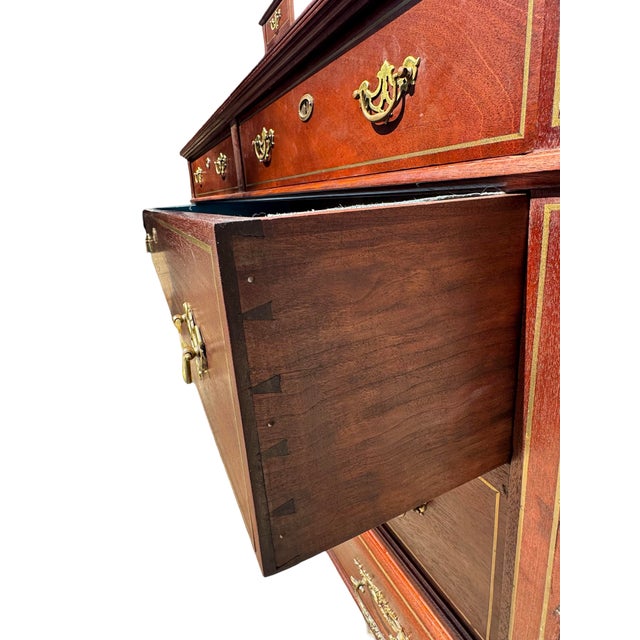 Brown Antique American Classical Mahogany Dressing Chest For Sale - Image 8 of 8