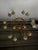 Miamar Twelve-Light Wrought Iron Chandelier With Gilt Finish For Sale - Image 9 of 9