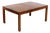 Mid 20th Century George Zee & Co. Anglo-Chinese Teak Extendable Dining Table For Sale