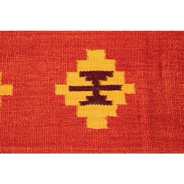 Textile 21st Century Modern Kilim Rug 5 '5'' X 8' 3'' For Sale - Image 7 of 11