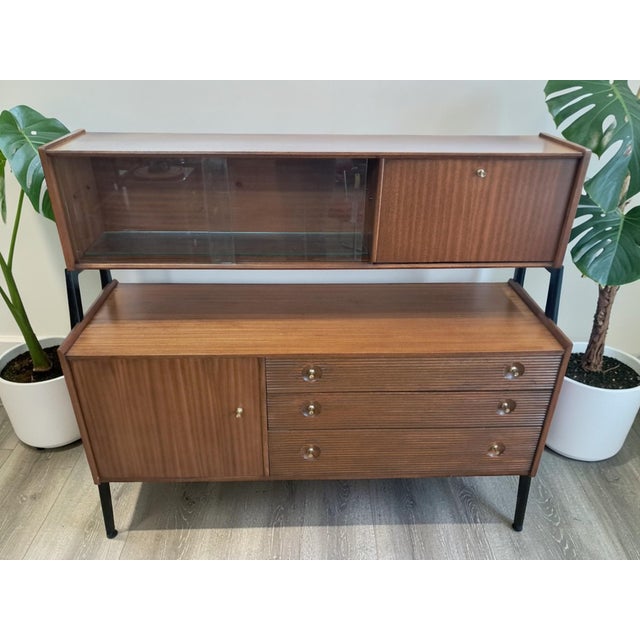 Mid-Century Highboard in Teak from Nathan, 1960s For Sale - Image 4 of 18