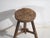 Rustic Vintage Primitive Stool, 1920 For Sale - Image 3 of 9