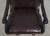 Sam Moore Rolling Leather Desk Chair For Sale - Image 10 of 18