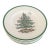 Vintage Spode Christmas Tree Dinner Plates, Set of 9 For Sale