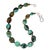 Traditional Ajd 21 Inch Gently Graduated Turquoise Nugget Necklace Thoughtful Gift For Sale - Image 3 of 7