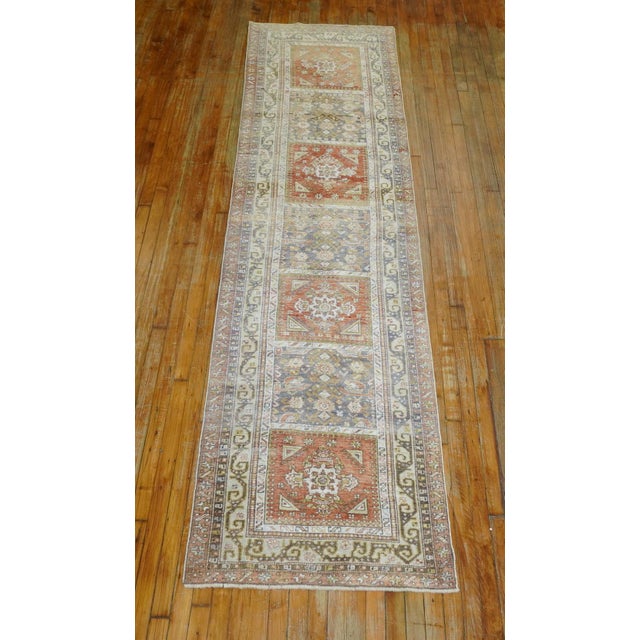 Antique Zabihi Collection Turkish Sivas Runner - 2'9" x 11'2" For Sale In New York - Image 6 of 8