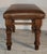 19th Century Leather Footstool For Sale In Los Angeles - Image 6 of 7