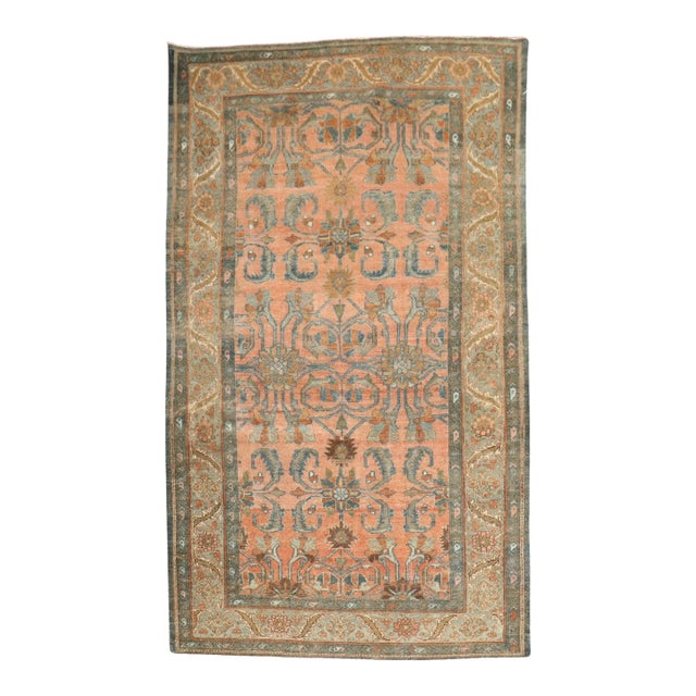 Antique Zabihi Collection Persian Bibikabad Rug - 4'2" x 6'9" For Sale